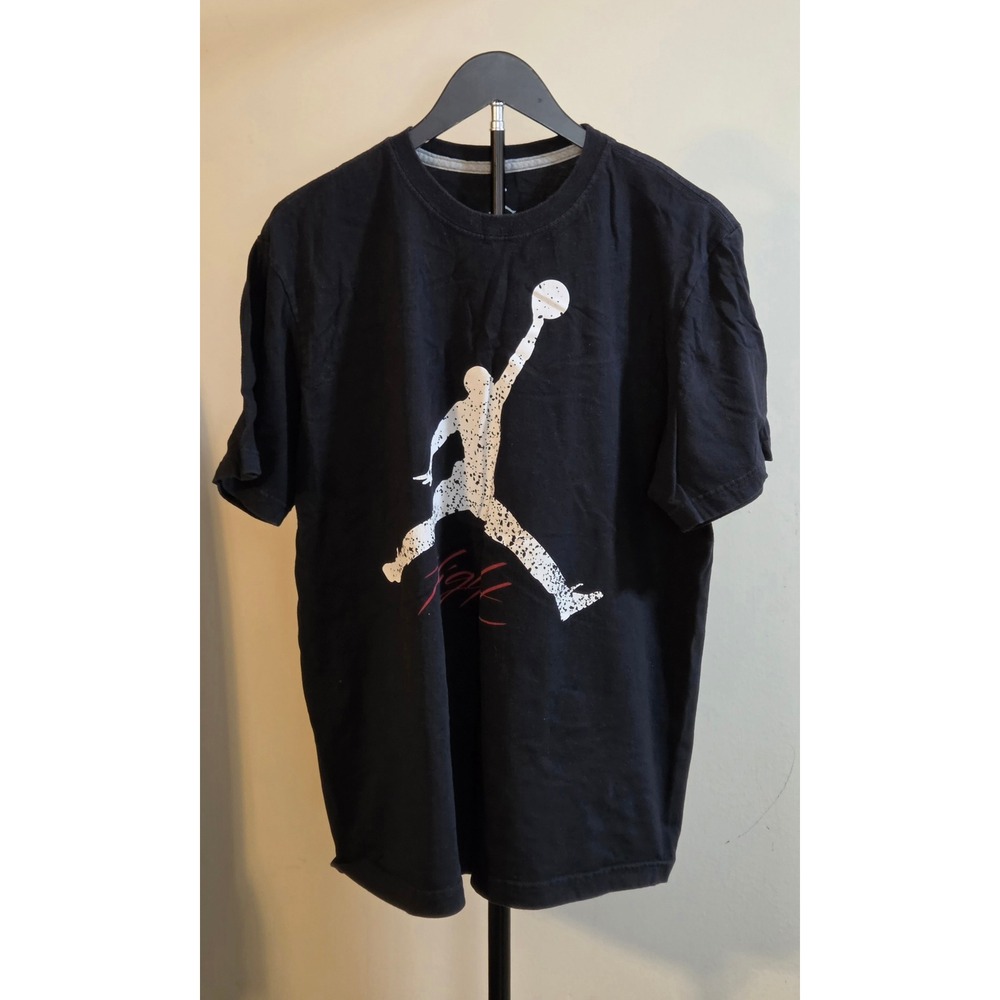 Jordan Flight Graphic Short Sleeve T-Shirt Men's Size XL Black